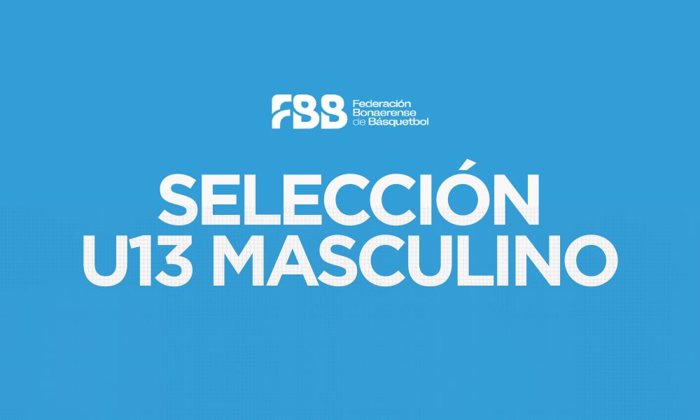 U13 masculino